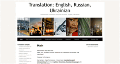 Desktop Screenshot of en.aviatranslation.com